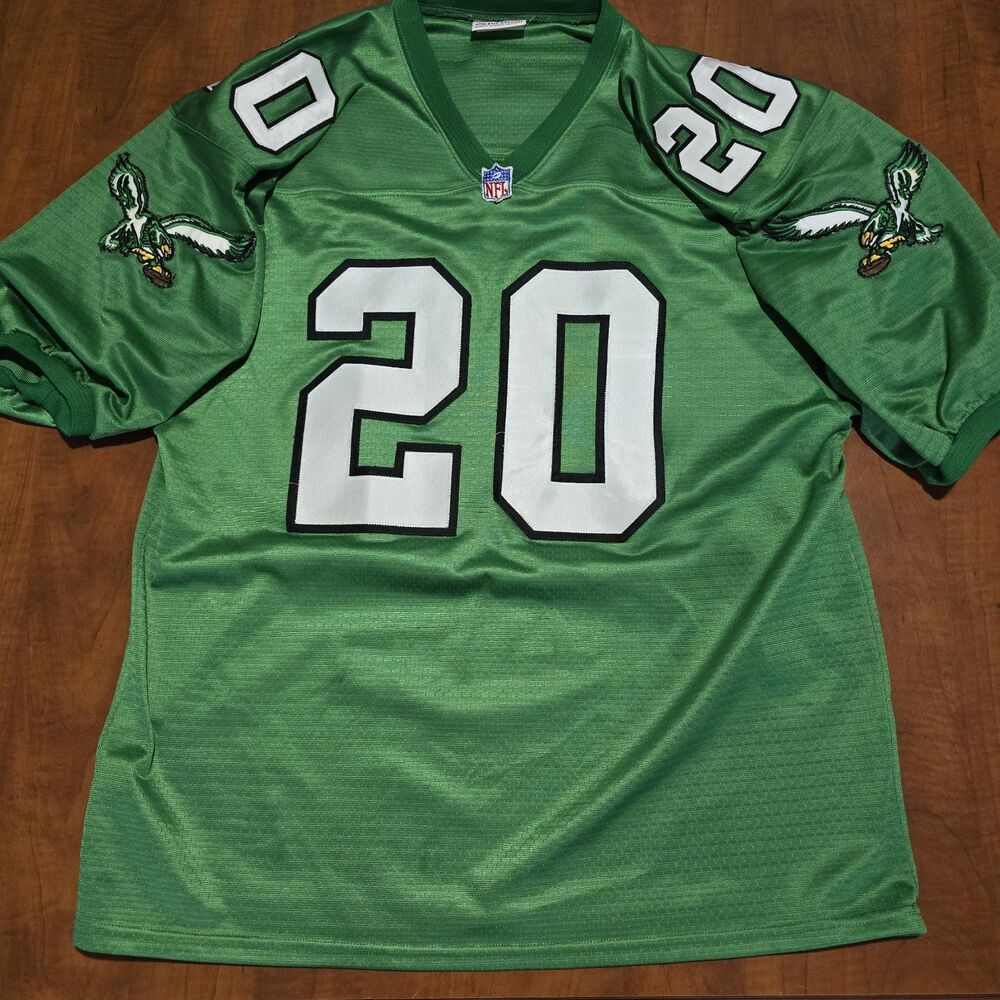 Teamwork Apparel Vintage Philadelphia Eagles Andre Waters Kelly Green Jersey 2XL